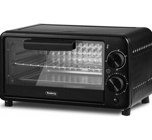 Мини фурна Rosberg R51441C, 800W, 9 литра, 100-230C, Аксесоари, Черен